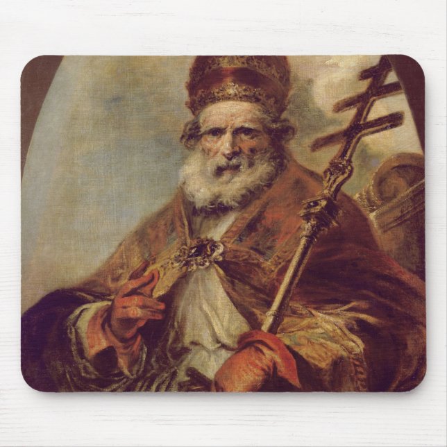 Pope Leo I Mouse Pad (Front)