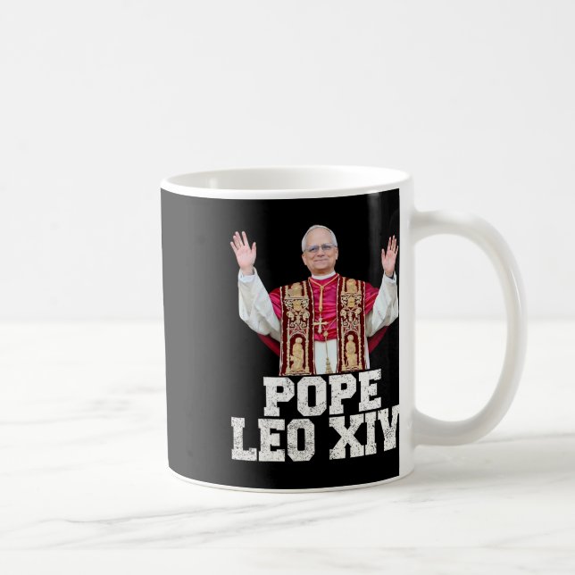 Pope Leo Xiv 1  Coffee Mug (Right)