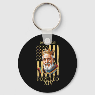 Pope Leo Xiv, American Flag 2025 Vatican Leo Xiv E Key Ring