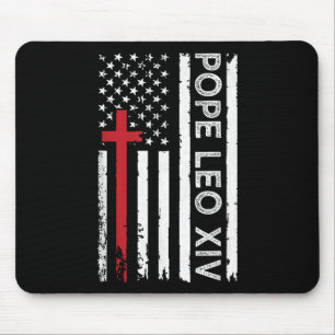 Pope Leo Xiv Catholic Church Christian Faith Pope Mouse Pad