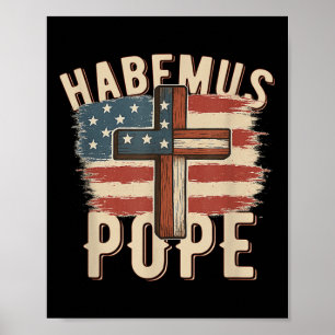 Pope Leo Xiv Catholic Church Christian Faith Pope Poster