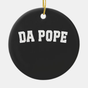Pope Leo XIV Christian Church Da Pope Da Ceramic Ornament