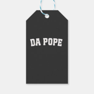 Pope Leo XIV Christian Church Da Pope Da Gift Tags