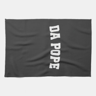 Pope Leo XIV Christian Church Da Pope Da  Tea Towel