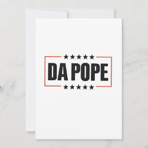  Pope Leo XIV Christian Church Da Pope  Holiday Card