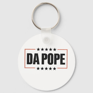 Pope Leo XIV Christian Church Da Pope Key Ring