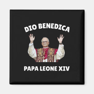 Pope Leo Xiv - God Bless Pope Leo Xiv Magnet