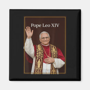 Pope Leo Xiv - God Bless Pope Leo Xiv Shirt Magnet