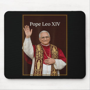 Pope Leo Xiv - God Bless Pope Leo Xiv Shirt Mouse Pad