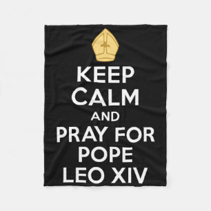 Pope Leo Xiv Habemus Papam 2025 Catholic Men Women Fleece Blanket