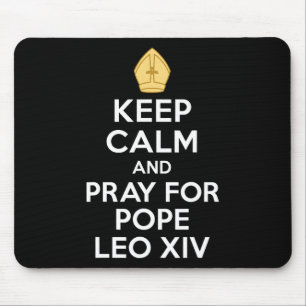 Pope Leo Xiv Habemus Papam 2025 Catholic Men Women Mouse Pad