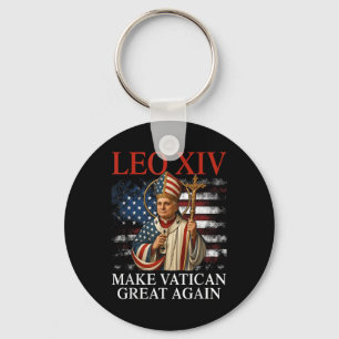 Pope Leo Xiv Make Vatican Great Again Catholic Chu Key Ring