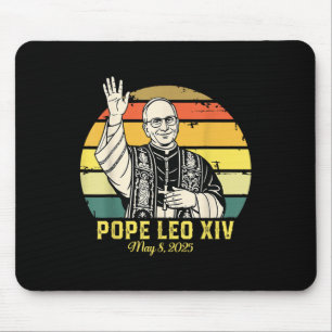 Pope Leo Xiv May 8 2025 Sunset Mouse Pad