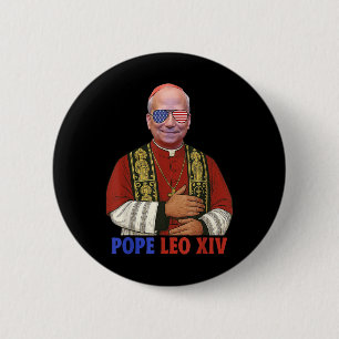 Pope Leo Xiv New American Pope 2025 Funny 6 Cm Round Badge