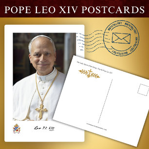 Pope Leo XIV Papal Portrait Postcard
