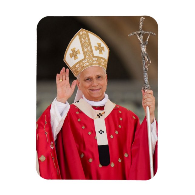 Pope Leo XIV Pentecost Sunday 2025 Magnet (Vertical)