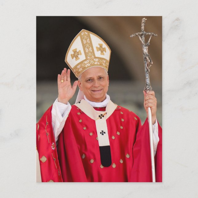 Pope Leo XIV Pentecost Sunday 2025 Postcard (Front)