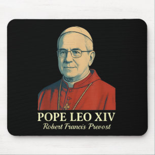 Pope Leo Xiv Robert Francis Prevost _8 Mouse Pad