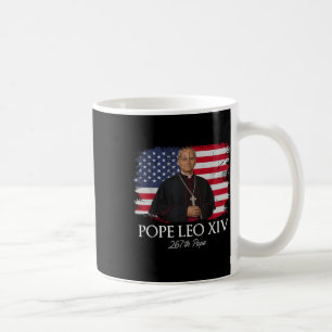 Pope Leo Xiv Robert Francis Prevost First American Coffee Mug