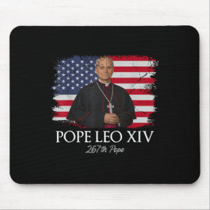 Pope Leo Xiv Robert Francis Prevost First American Mouse Pad