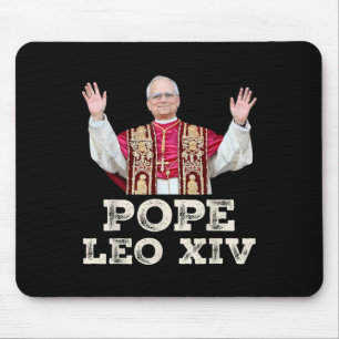 Pope Leo Xiv Robert Francis Prevost First American Mouse Pad
