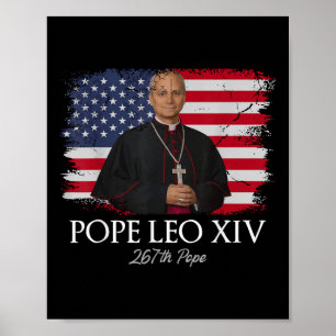 Pope Leo Xiv Robert Francis Prevost First American Poster