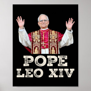 Pope Leo Xiv Robert Francis Prevost First American Poster