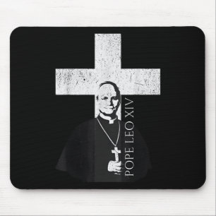 Pope Leo Xiv Robert Francis Prevost Mouse Pad