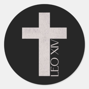 Pope Leon Xiv Classic Round Sticker
