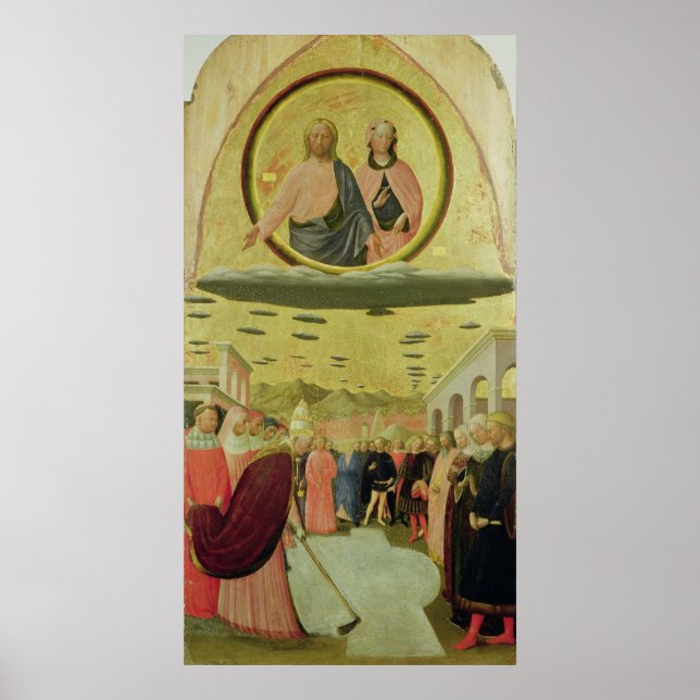 Pope Liberius  Founding the Basilica Poster (Front)