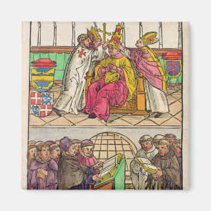 Pope Martin V is installed to the Papacy Magnet