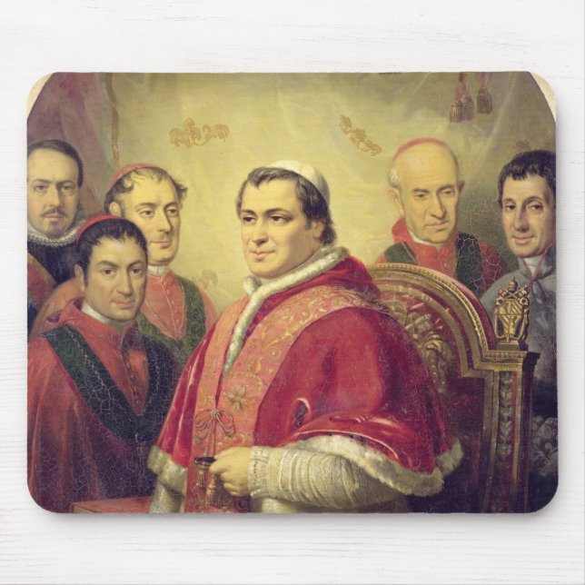 Pope Pius IX  1847 Mouse Pad (Front)