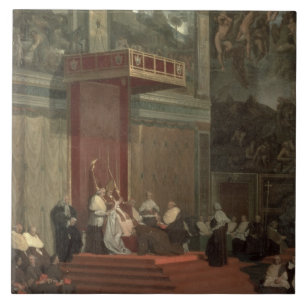 Pope Pius VII (Luigi Barnaba Chiaramonti) (1742-18 Ceramic Tile
