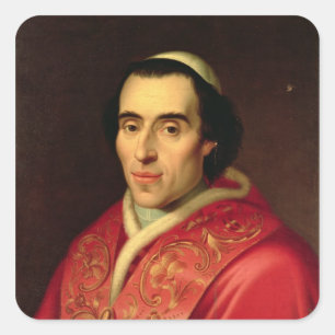 Pope Pius VII Square Sticker