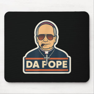 Pope Robert Prevost - Pope Leo Xiv - Da Pope Mouse Pad