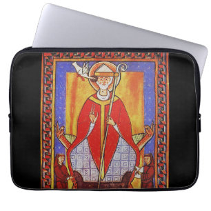 Pope Saint Gregory I the Dialogist Laptop Sleeve