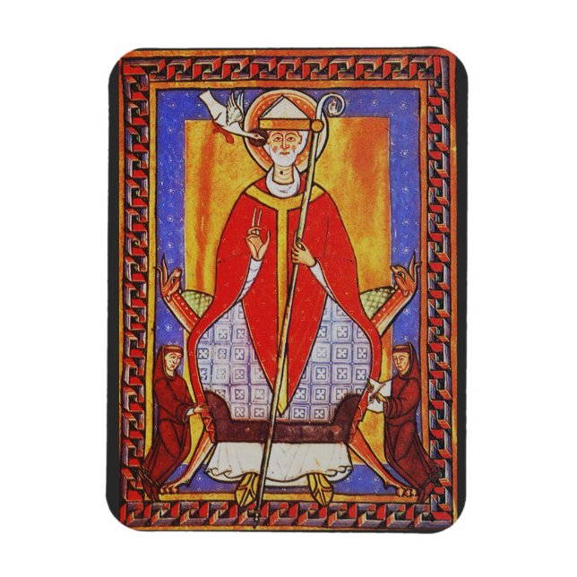Pope Saint Gregory I the Dialogist Magnet (Vertical)