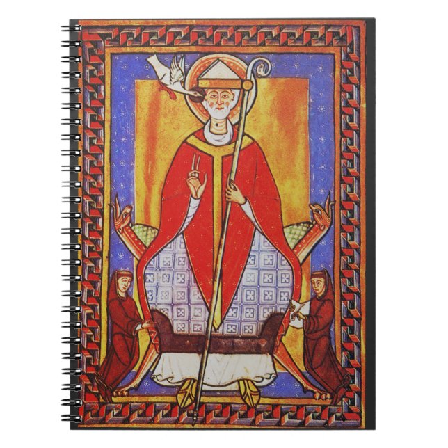 Pope Saint Gregory I the Dialogist Notebook (Front)