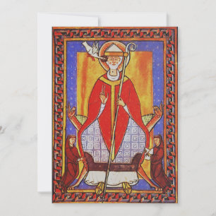 Pope Saint Gregory I the Dialogist Thank You Card