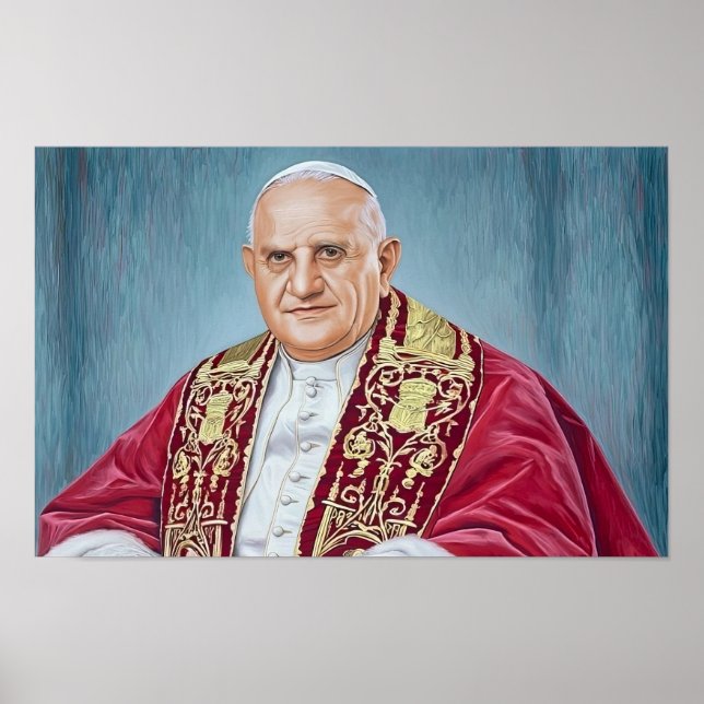 Pope Saint John XXIII Poster (Front)