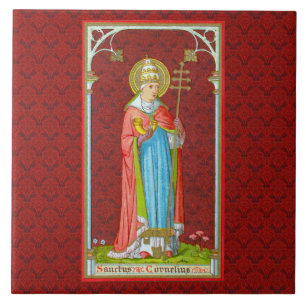 Pope St. Cornelius (SAU 042) Ceramic Tile