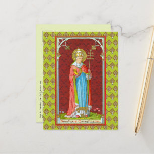 Pope St. Cornelius (SAU 042) Postcard