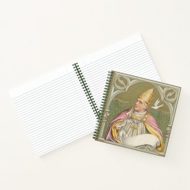 Pope St. Gregory the Great (M 067) Notebook (Inside)