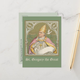 Pope St. Gregory the Great (M 067) Postcard