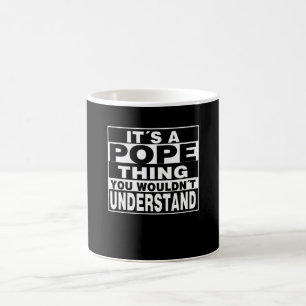 POPE Surname Personalised Gift Coffee Mug
