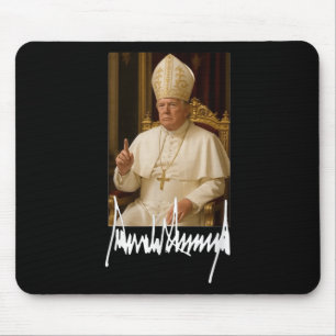 Pope Trump Funny American President Trump Vatican Mouse Pad