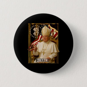 Pope Trump Funny President Trump 2 6 Cm Round Badge
