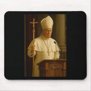 Pope Trump Funny President Trump Declares Himself Mouse Pad