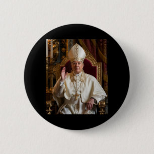 Pope Trump Funny President Trump Wants To Be The N 6 Cm Round Badge