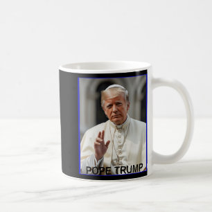 Pope Trump Funny Trump Vatican Christian Retro Chu Coffee Mug